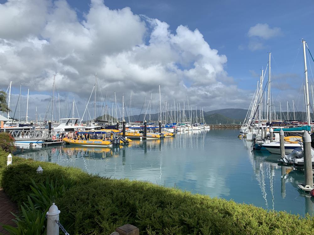 Finding the purest sand of the world near Airlie Beach