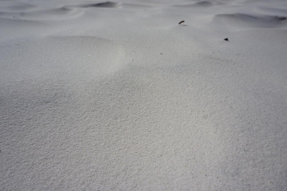 Finding the purest sand of the world near Airlie Beach