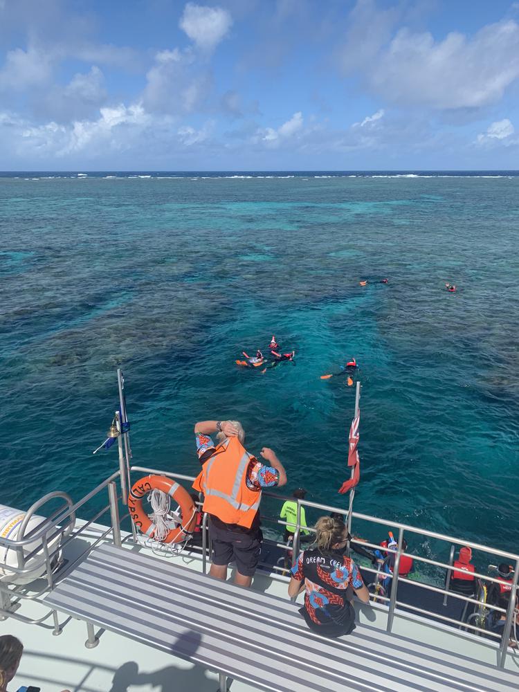 Scuba diving in the Great Barrier Reef