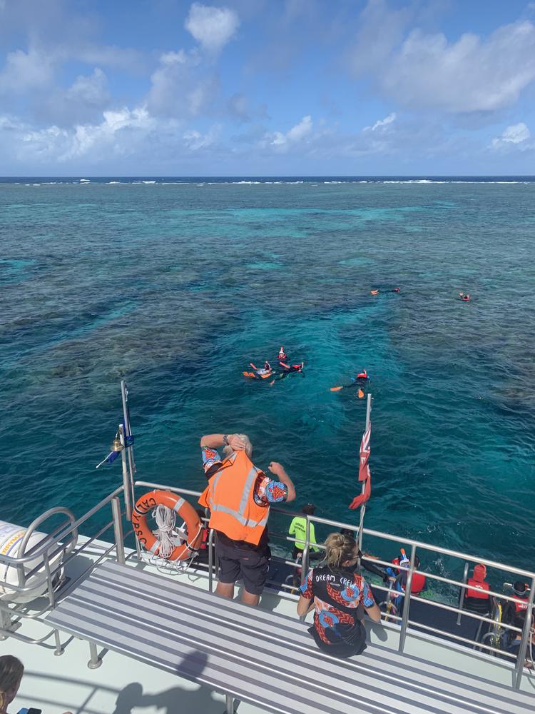 Scuba diving in the Great Barrier Reef