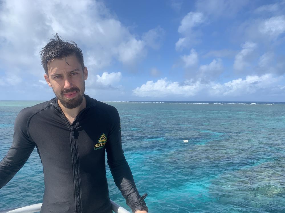 Scuba diving in the Great Barrier Reef