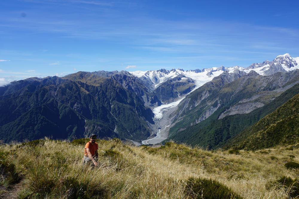 Sweating on Fox Glacier