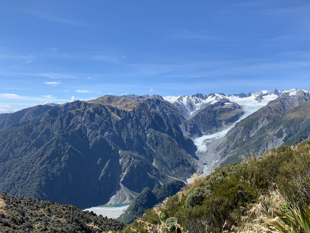 Sweating on Fox Glacier