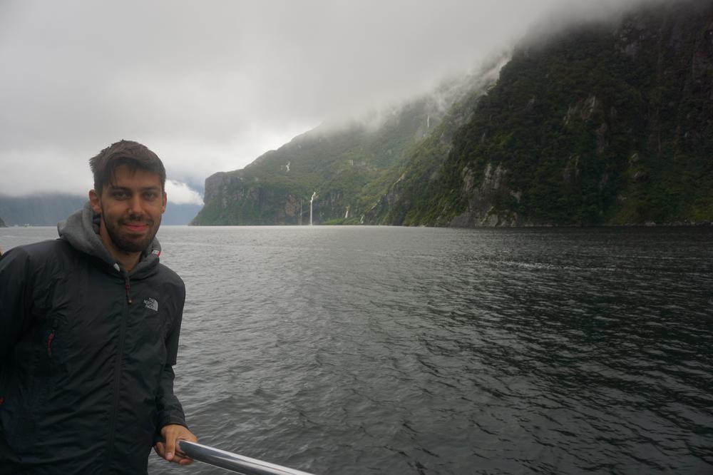 The rainy fjords of Milford Sound