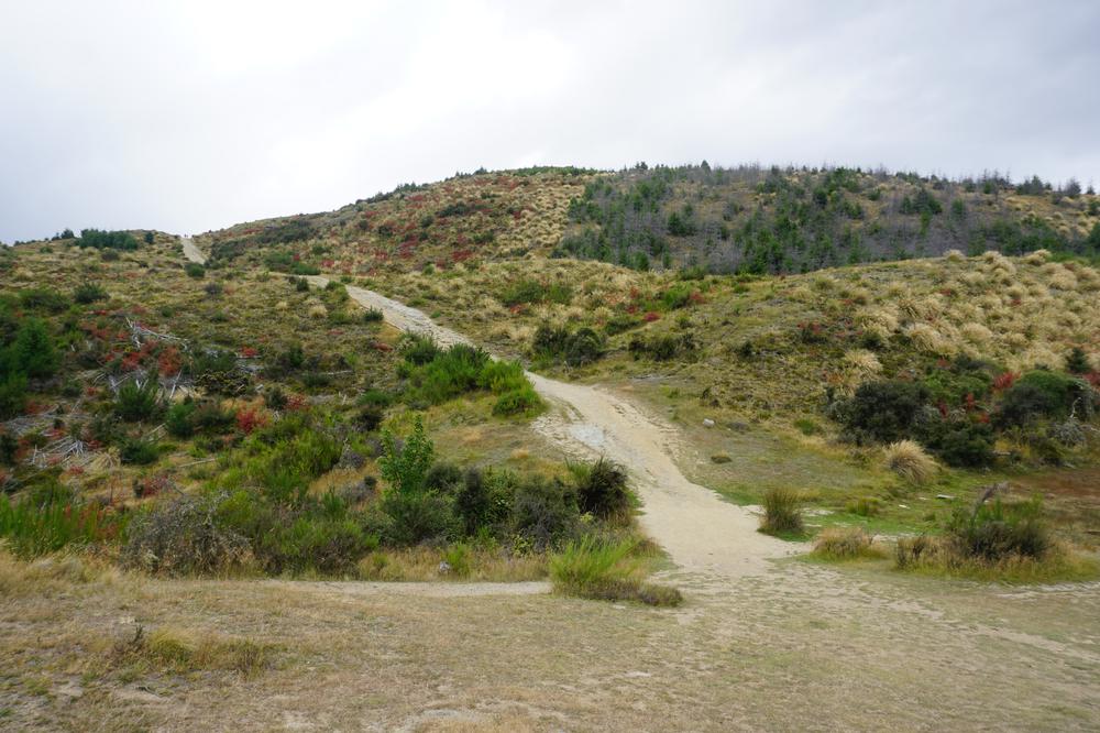 solitary birthday hike in Queenstown