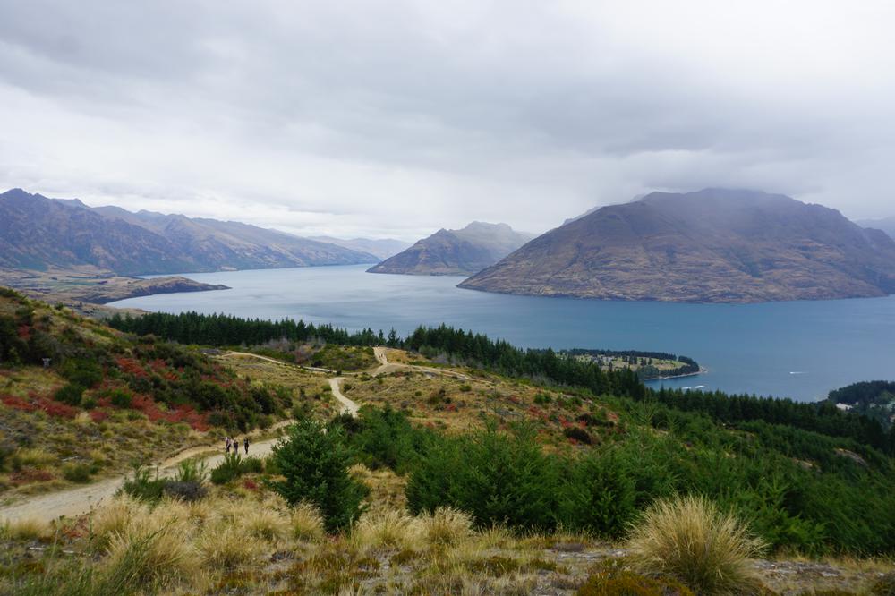 solitary birthday hike in Queenstown