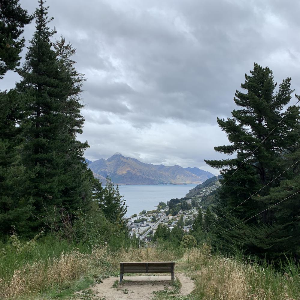 solitary birthday hike in Queenstown