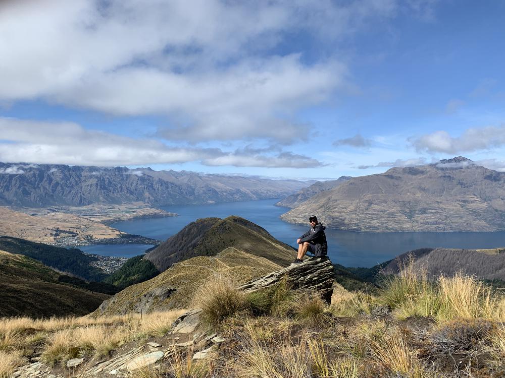 solitary birthday hike in Queenstown