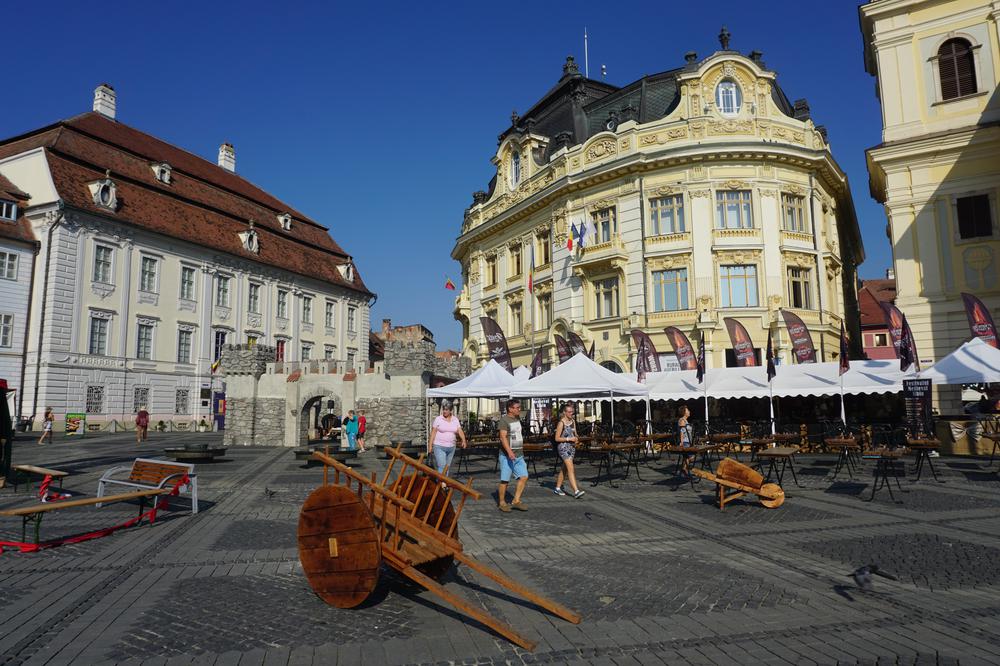 Sibiu -  A lot of German heritage and an idiot