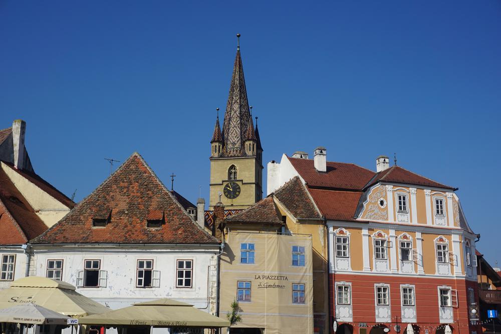 Sibiu -  A lot of German heritage and an idiot