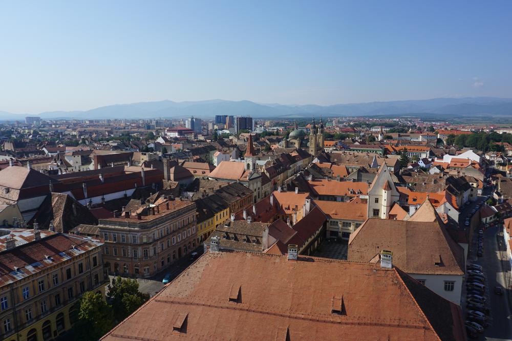 Sibiu -  A lot of German heritage and an idiot