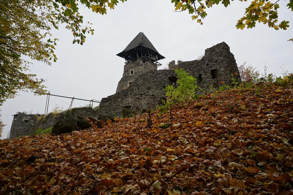 Enjoying the calm autumn atmosphere of Uzhhorod