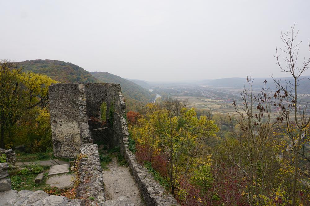 Enjoying the calm autumn atmosphere of Uzhhorod