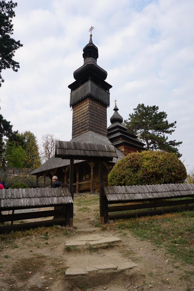 Enjoying the calm autumn atmosphere of Uzhhorod