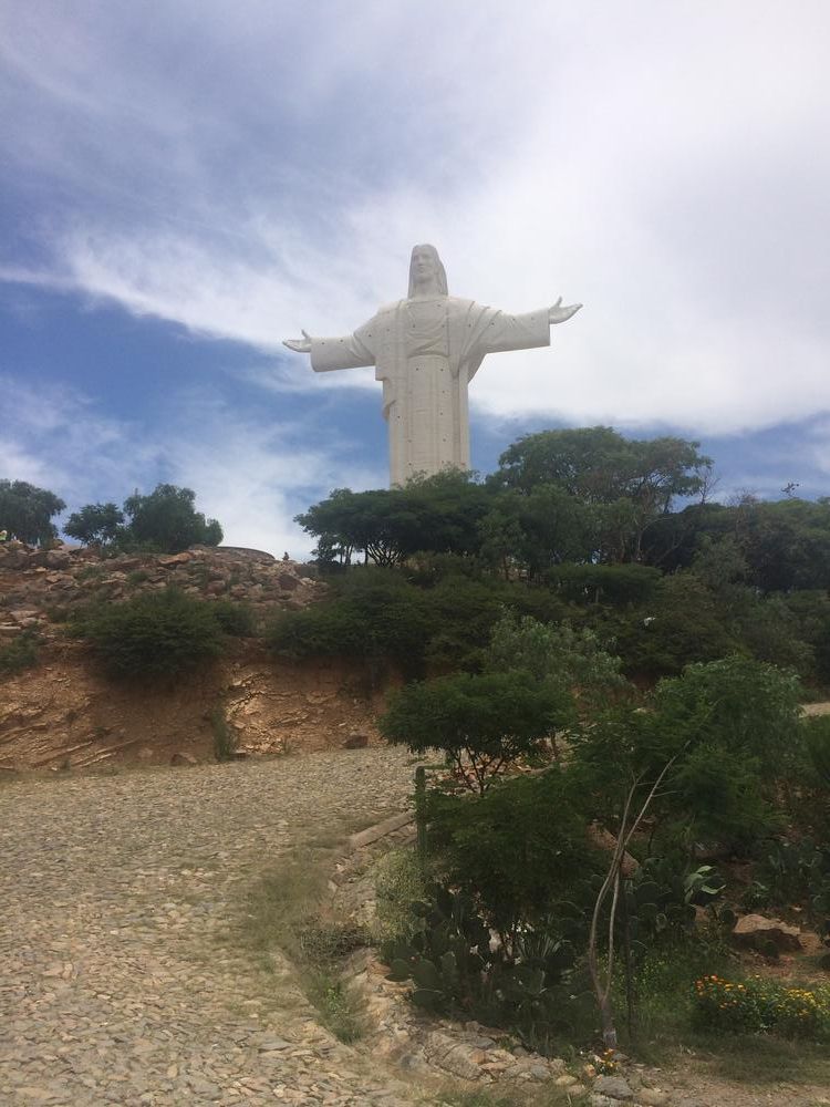 A big Jesus in Cochabamba