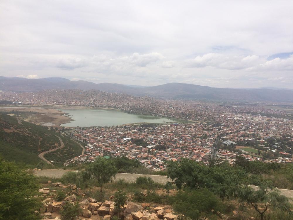 A big Jesus in Cochabamba