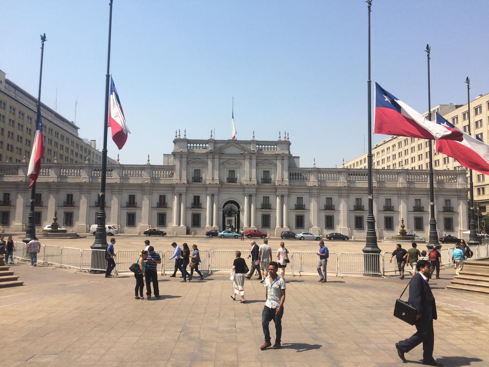 Santiago - Meeting an old friend in the country's capital