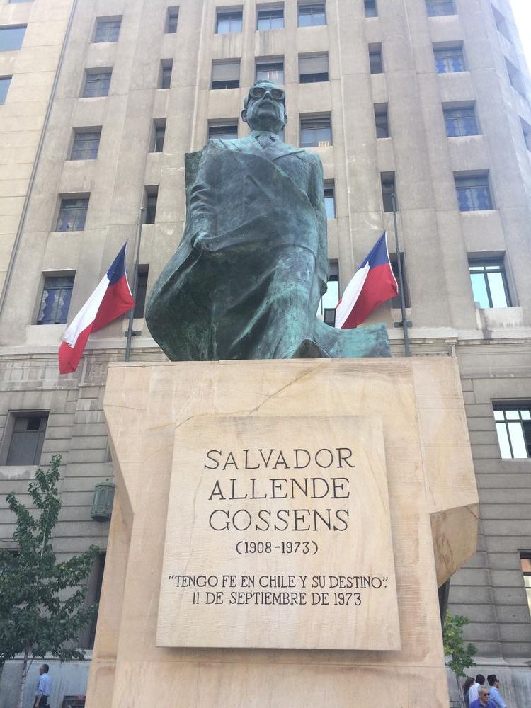 Santiago - Meeting an old friend in the country's capital