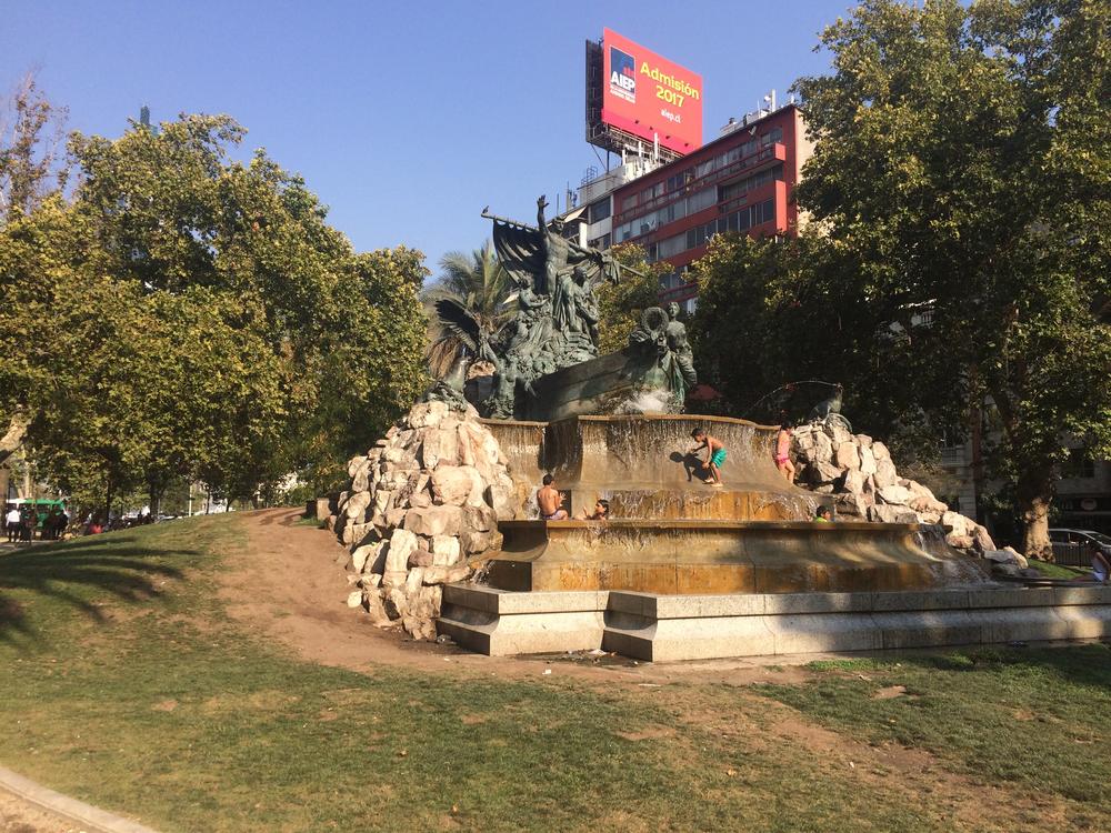 Santiago - Meeting an old friend in the country's capital