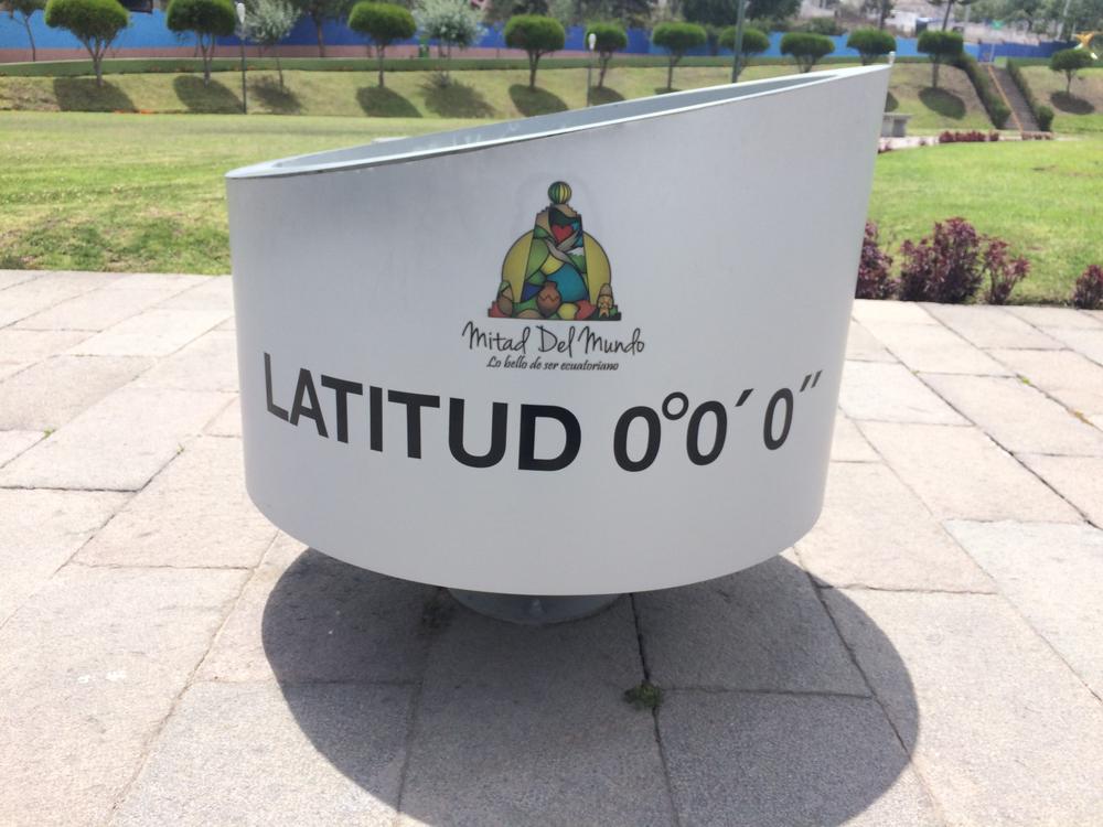 Mitad del Mundo  - The middle of the world