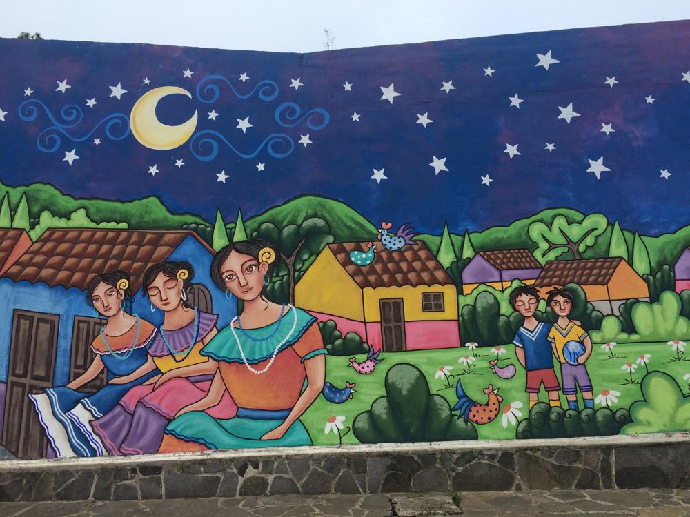 Ruta de las Flores - villages full of flowers and murals