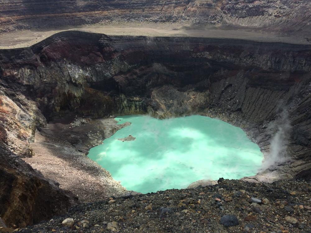 Santa Ana - Volcano ascent with the police