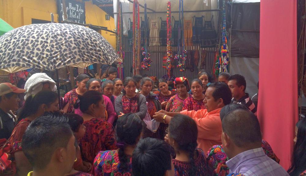 Chichicastenango - the largest and most colourful market in Central America