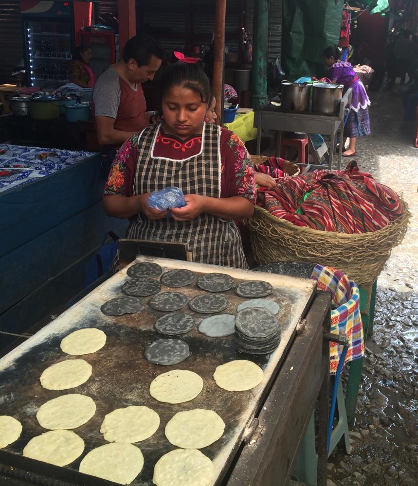 Chichicastenango - the largest and most colourful market in Central America