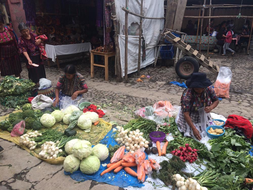 Chichicastenango - the largest and most colourful market in Central America