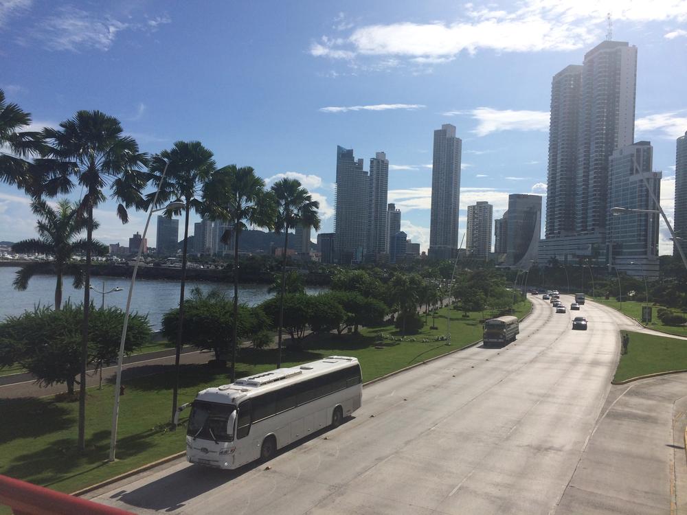 The Panama canal and the Miami of Central America