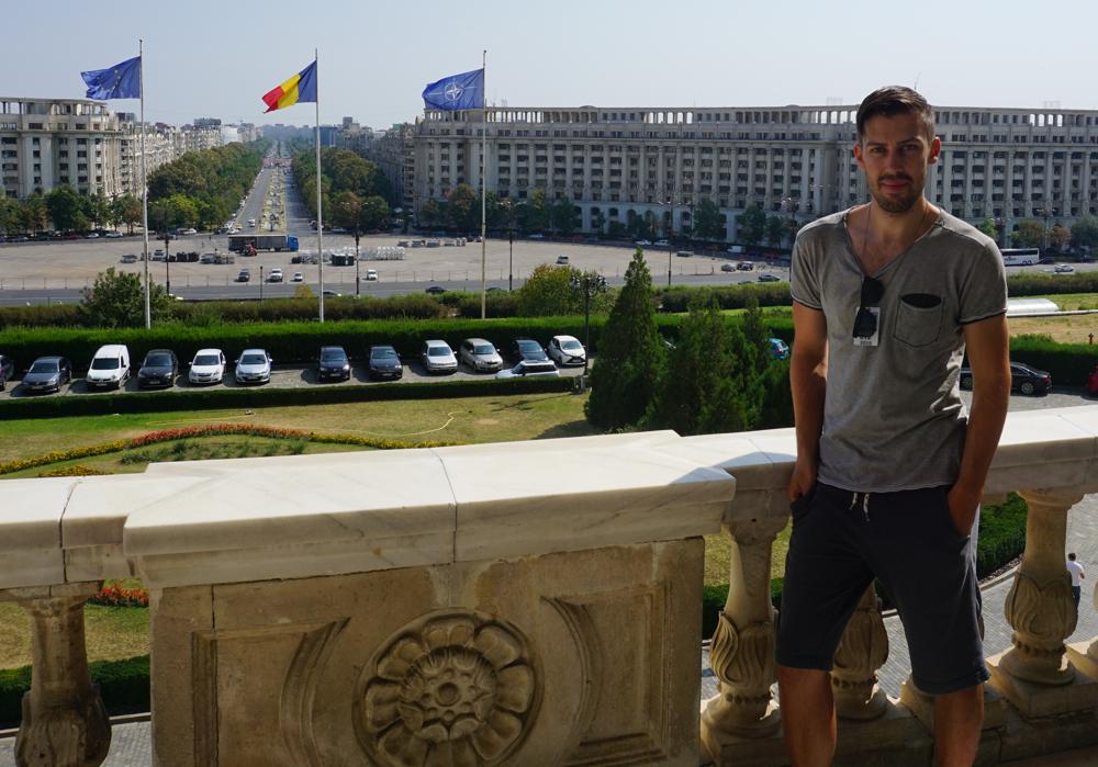 me in Romania